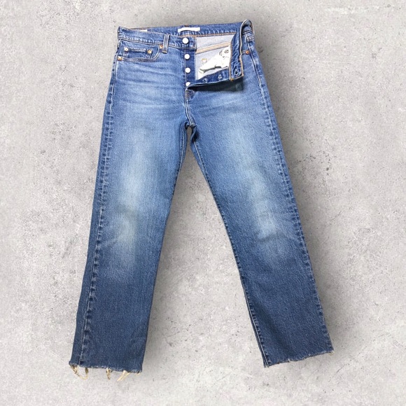 Levi's Denim - Levi’s Wedgie Straight Button Fly Jeans Women’s Size 28